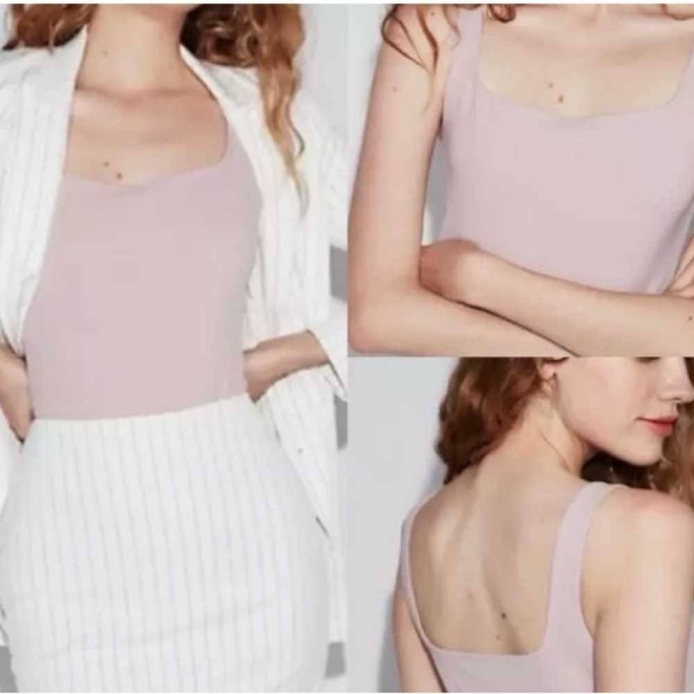 Express dusty rose bodysuit